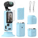 Amazear Silicone Cover and Screen Protector Set for DJI Osmo Pocket 4 - Blue - product image