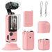 Amazear Silicone Case for DJI Osmo Pocket 4 - Pink - product image