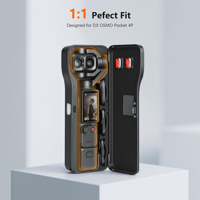Amazear Filter Storage Cover with Silicone Lining for DJI Osmo Pocket 4P - detail 6