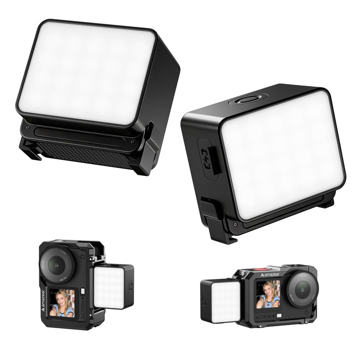 Amazear Magnetic LED Video Light for DJI Osmo Action 6 - product image
