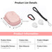 Amazear Compact Carrying Case for Insta360 GO Ultra - Pink - detail 8