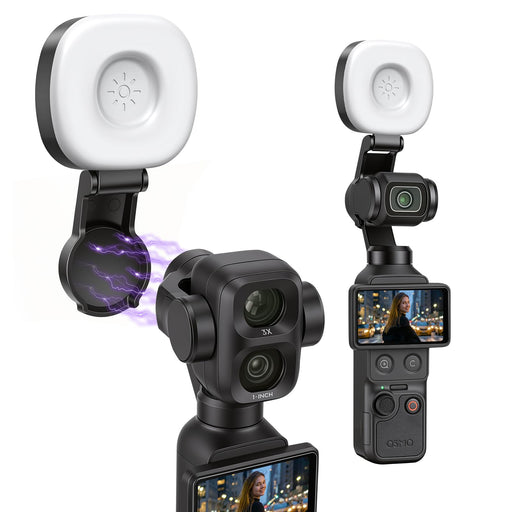 Amazear Magnetic Fill Light for DJI Osmo Pocket 4/3/4P/Xtra - product image