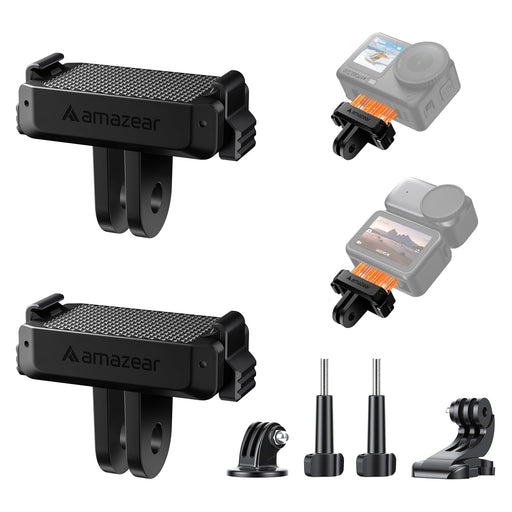 Amazear Magnetic Mount for DJI Osmo Action 6 & NANO (2 Pack) - product image