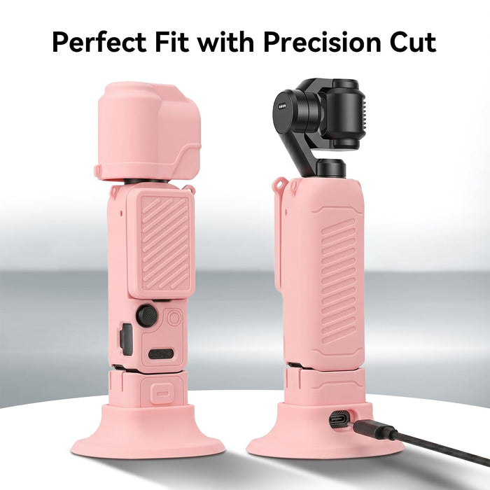 Amazear Silicone Case for DJI Osmo Pocket 4 - Pink - detail 7