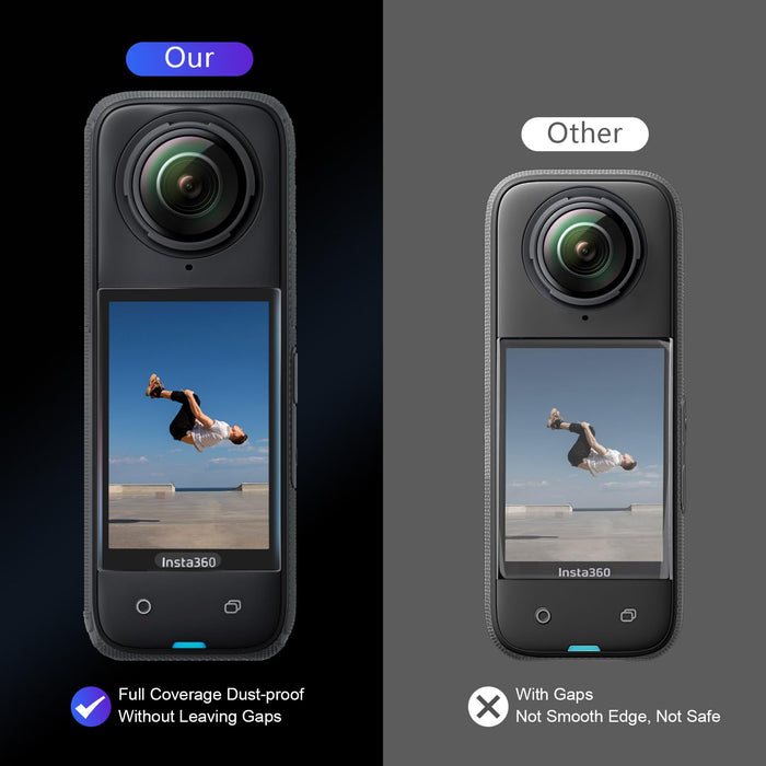 Amazear Screen Protector for Insta360 X5 / X4 (2 Pack) - detail 3