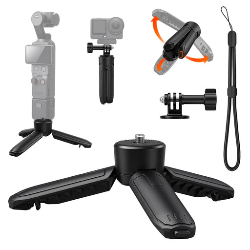 Amazear Mini Tripod for DJI Osmo Pocket 4P/4/3 for Insta360 Luna Ultra/Pro - product image