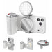 Amazear Phone Camera Grip, Detachable Clamp and Fill Light Set - White - product image