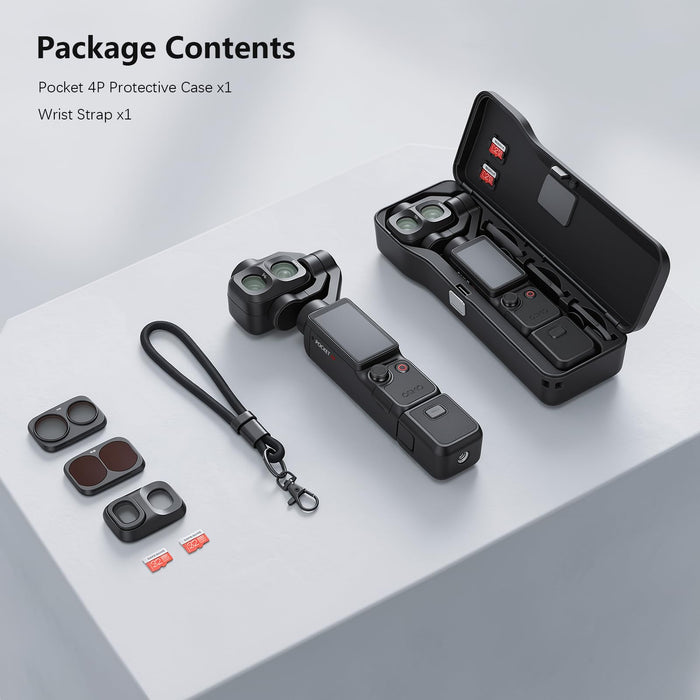 Amazear Filter Storage Cover with Silicone Lining for DJI Osmo Pocket 4P - detail 9