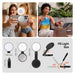 Amazear Phone Camera Grip with Selfie Stick, Tripod and Fill Light - White - detail 7