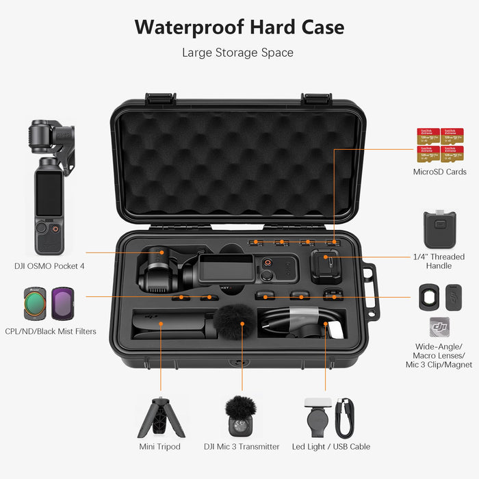 Amazear Hard Case for DJI Osmo Pocket 4 / Xtra Muse - detail 2