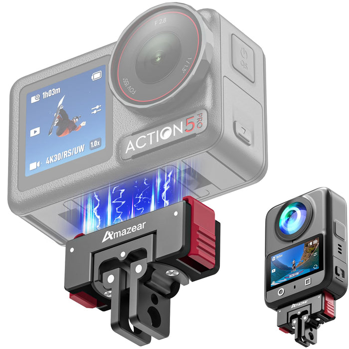 Amazear 360° Rotation Metal Quick-Release Mount for DJI Osmo Action 5 Pro / Xtra Edge - detail 8