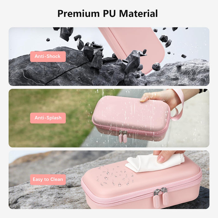 Amazear Portable Carry Case for DJI Osmo Pocket 4 / Xtra Muse - Pink - detail 9