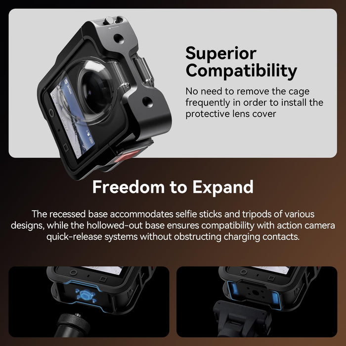 Amazear Metal Case for DJI Osmo 360/Osmo 360 II/2 - detail 4