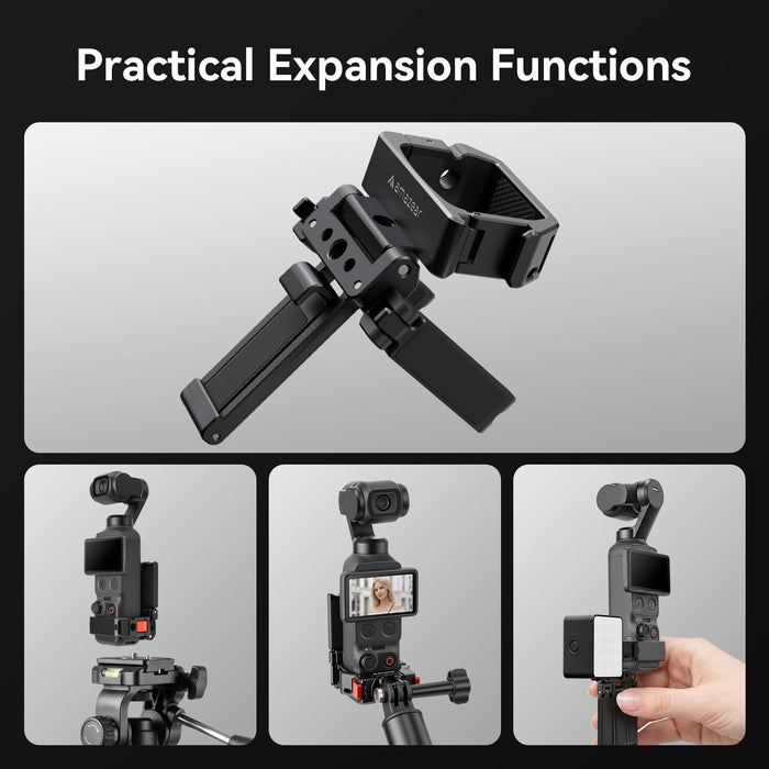 Amazear Multi-Functional Metal Magnetic Mount for DJI Osmo Pocket 4P/4/3/Xtra Muse - detail 6