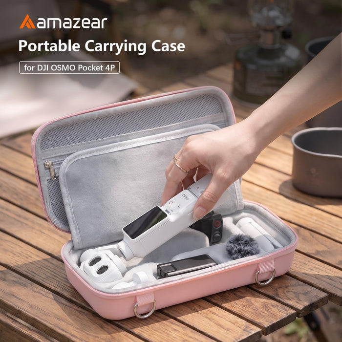 Amazear Carry Case for DJI Osmo Pocket 4P - Pink - detail 2