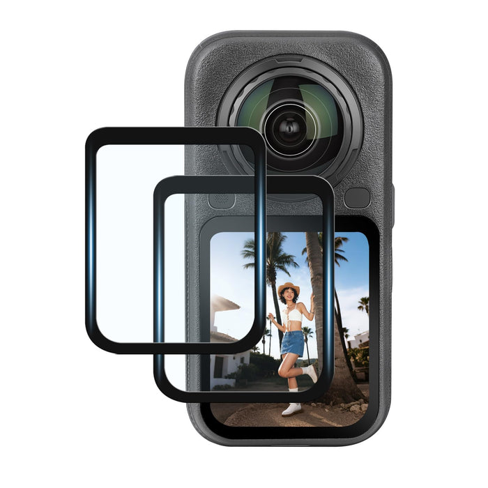 Amazear Tempered Glass Screen Protector for Insta360 X6 (2-Pack) - product image