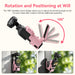 Amazear Magnetic Mount Stand for DJI Osmo Pocket 4P/4/3/Xtra Muse - Light Pink - detail 4