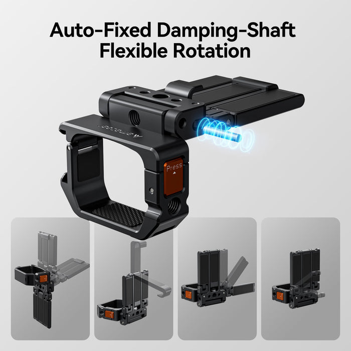 Amazear Multi-Functional Metal Magnetic Mount for DJI Osmo Pocket 4P/4/3/Xtra Muse - detail 9