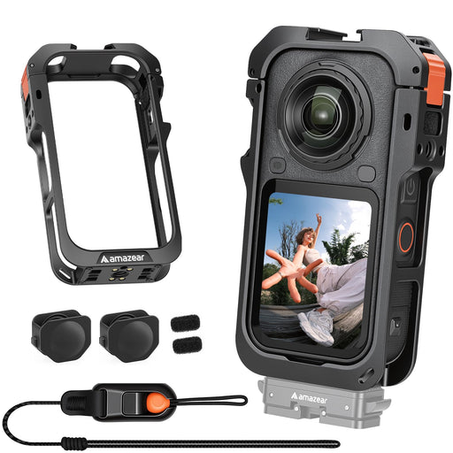 Amazear Metal Cage for Insta360 X6 - product image