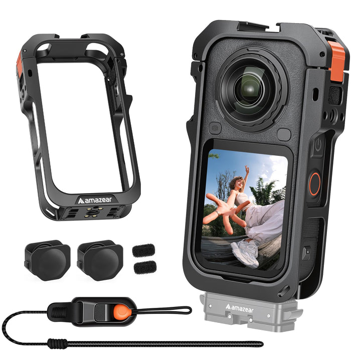 Amazear Metal Cage for Insta360 X6 - product image