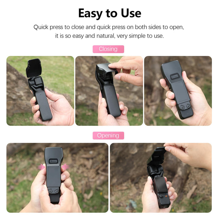 Amazear Gimbal and Screen Cover for DJI Osmo Pocket 4/3 - Pink - detail 7