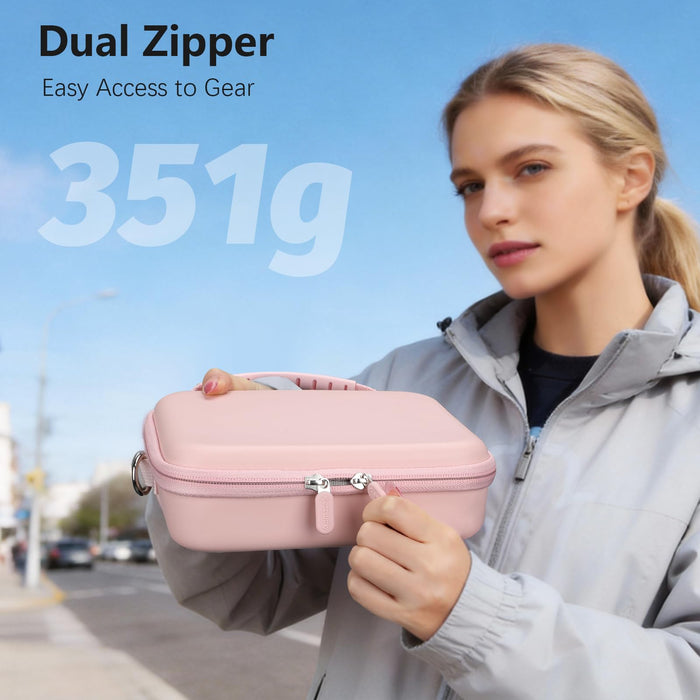Amazear Travel Carrying Case for Insta360 GO Ultra - Pink - detail 8