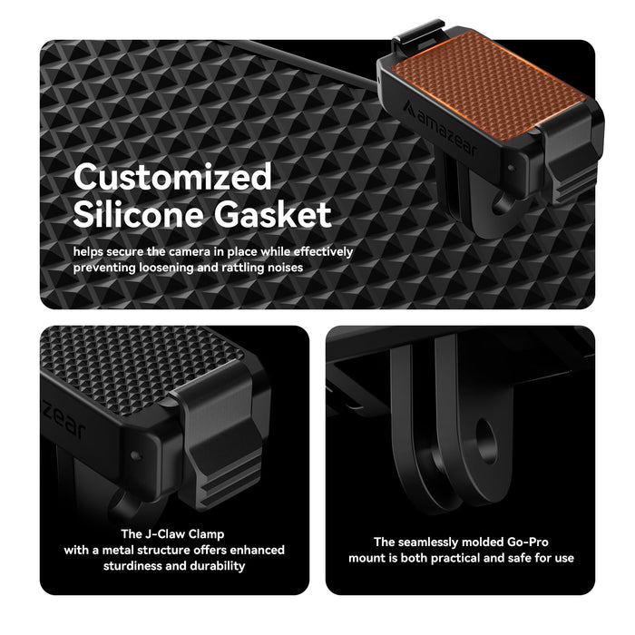 Amazear Magnetic Mount for DJI Osmo Action 6 & NANO (2 Pack) - detail 5