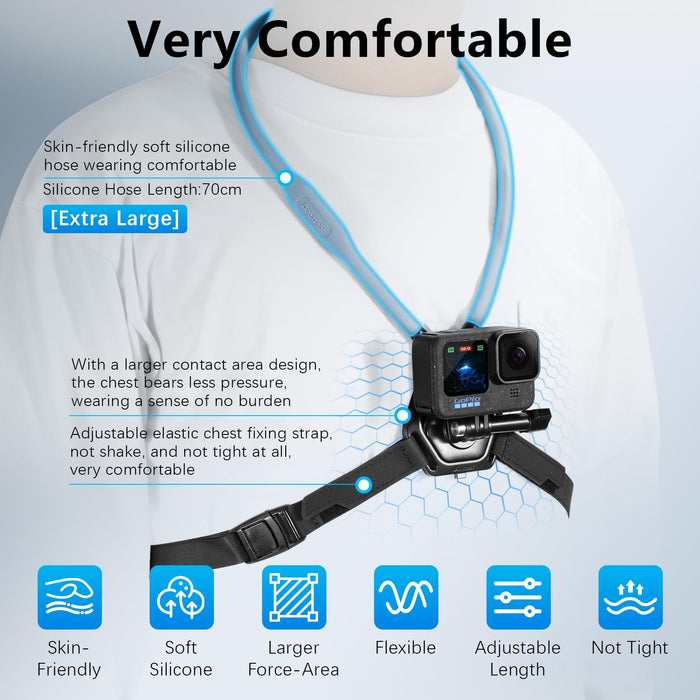 Amazear Magnetic Neck Mount for Action Cameras - detail 4