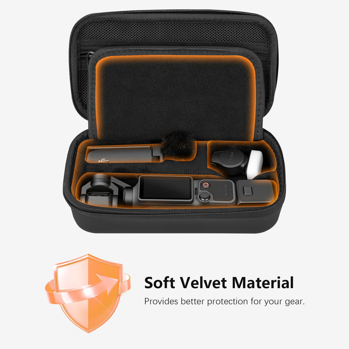 Amazear Portable Carry Case for DJI Osmo Pocket 4 / Xtra Muse - Black - detail 7