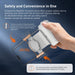 Amazear Phone Camera Grip, Detachable Clamp and Fill Light Set - White - detail 7