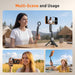 Amazear Phone Camera Grip with Selfie Stick and Tripod - Black - detail 2