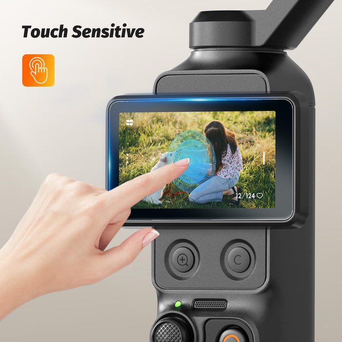 Amazear Screen Protector Set for DJI Osmo Pocket 4 Pro and Mobile 8P - detail 6