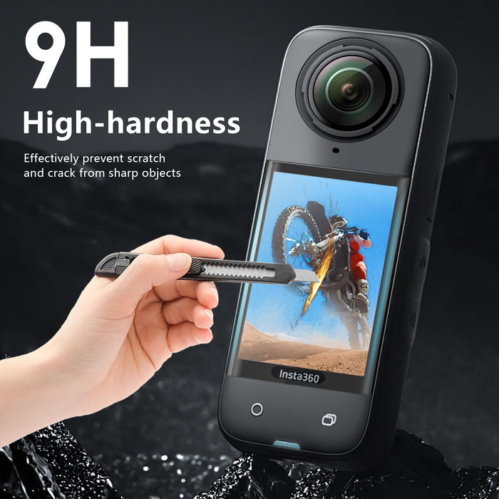 Amazear Screen Protector for Insta360 X5 / X4 (2 Pack) - detail 4
