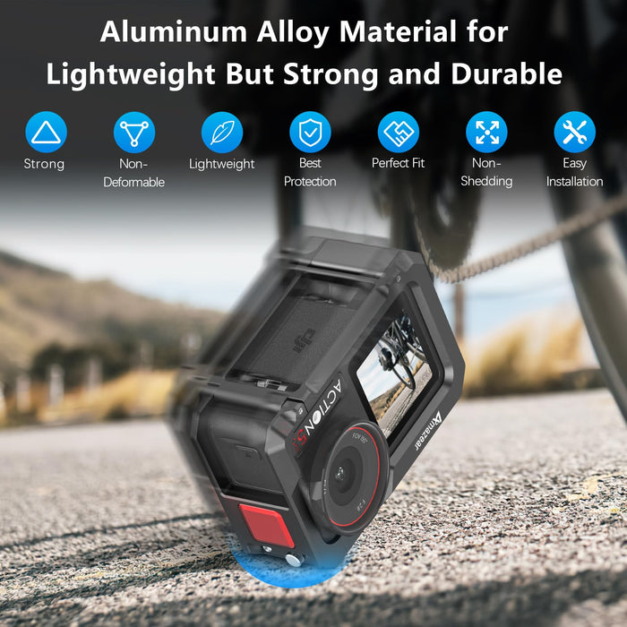 Amazear Metal Cage for DJI Osmo Action 3/4/5 Pro - detail 4