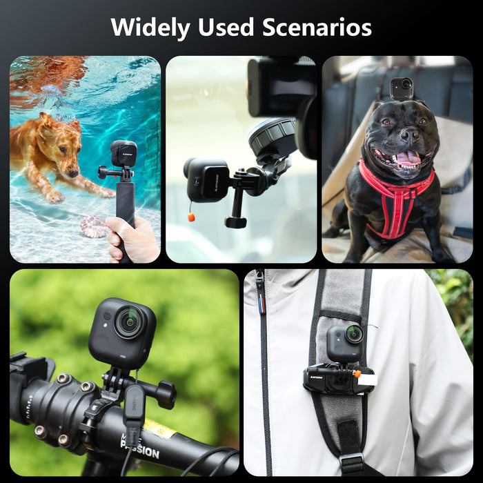Amazear Quick-Mounting Magnetic Base for Insta360 GO Ultra - detail 6