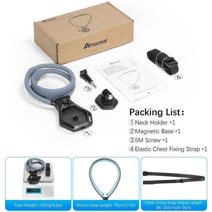 Amazear Magnetic Neck Mount for Action Cameras - detail 9