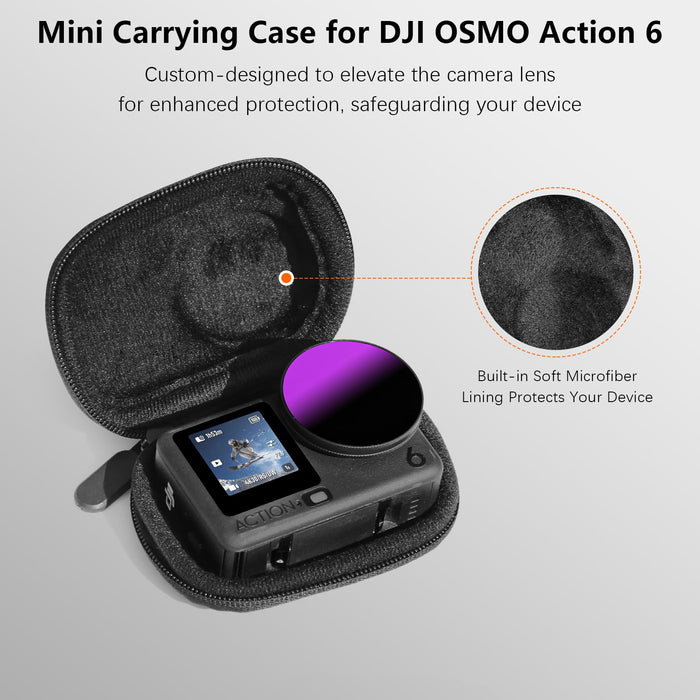 Amazear Carry Case for DJI Osmo Action 6 - detail 2