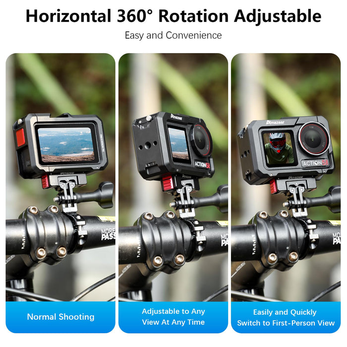 Amazear 360° Rotation Metal Quick-Release Mount for DJI Osmo Action 5 Pro / Xtra Edge - detail 3