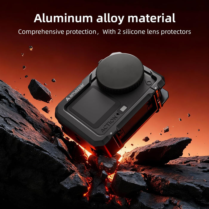 Amazear Metal Protective Case for DJI Osmo Action 6 - detail 3