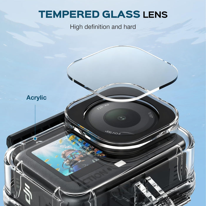 Amazear Diving Housing for DJI Osmo Action 6 - detail 3
