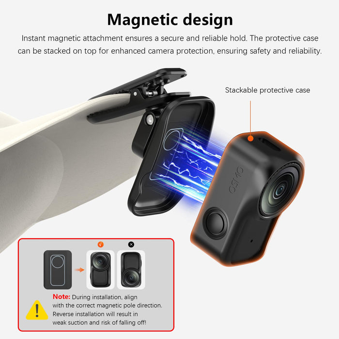 Amazear Backpack Clip Mount for DJI Osmo Nano/Xtra Atto - detail 3