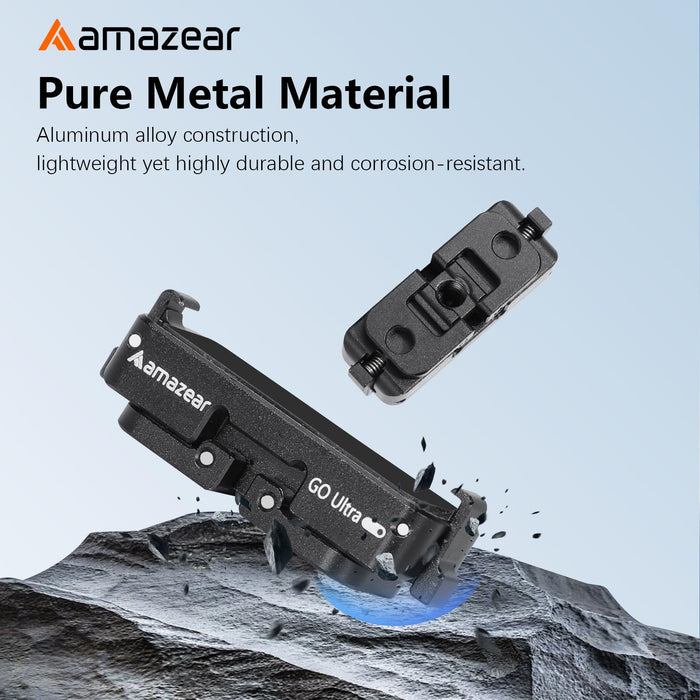 Amazear Magnetic Quick-Release Adapter Mount for Insta360 GO Ultra - detail 3