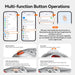 Amazear Phone Camera Grip, Detachable Clamp and Fill Light Set - White - detail 5