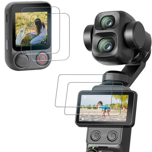 Amazear Screen Protector Set for DJI Osmo Pocket 4 Pro and Mobile 8P - product image