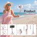 Amazear Phone Camera Grip with Selfie Stick and Tripod - Pink - detail 4
