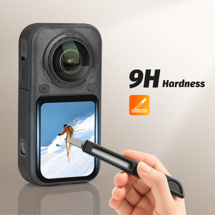 Amazear Tempered Glass Screen Protector for Insta360 X6 (2-Pack) - detail 5