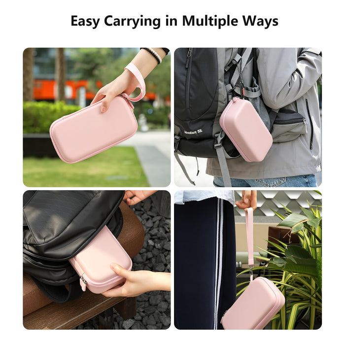 Amazear Carrying Case for Insta360 Luna Ultra / Pro - Pink - detail 7
