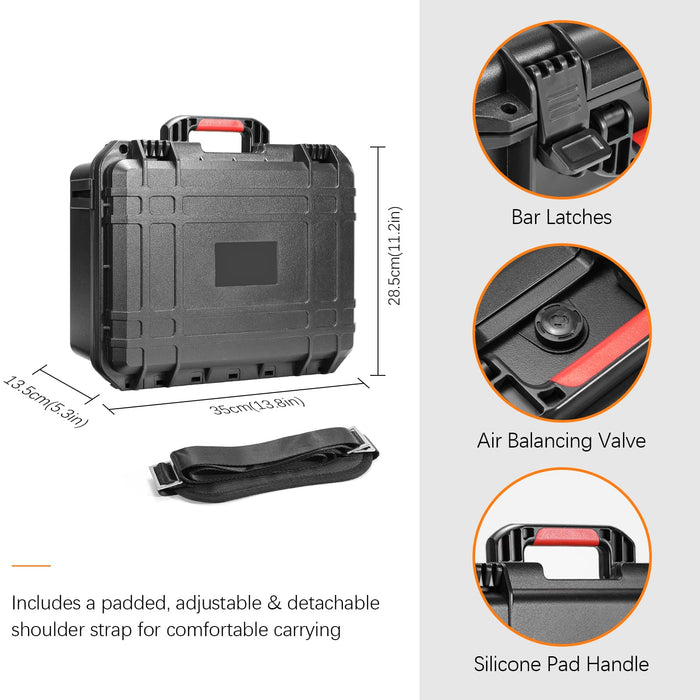 Amazear Double-Layer Hard Case for Insta360 X6/X5/X4 - detail 8