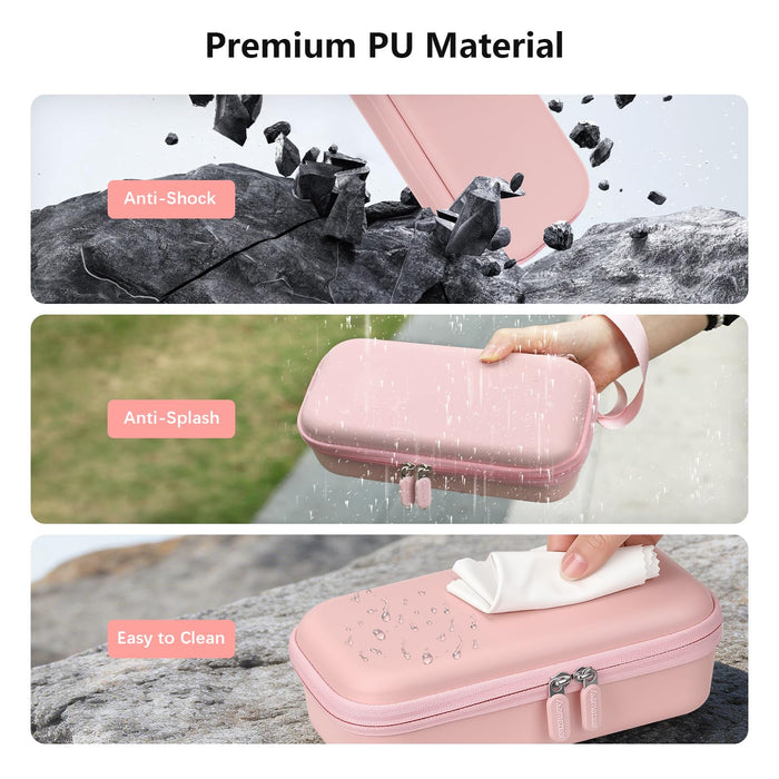 Amazear Carrying Case for Insta360 Luna Ultra / Pro - Pink - detail 8