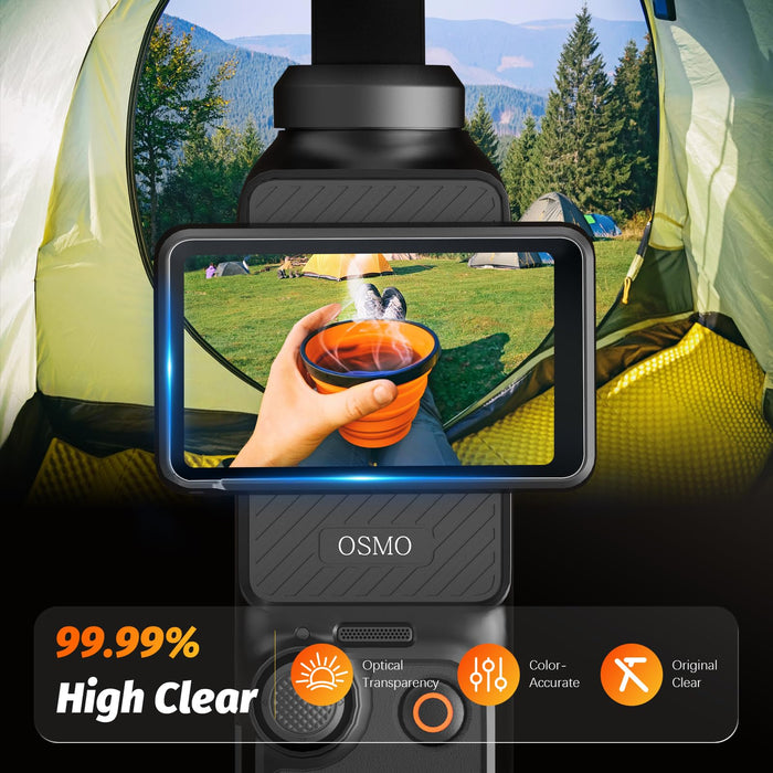 Amazear Lens Screen Protector for DJI Osmo Pocket 4 / 3 / Xtra Muse (6 Pack) - detail 7